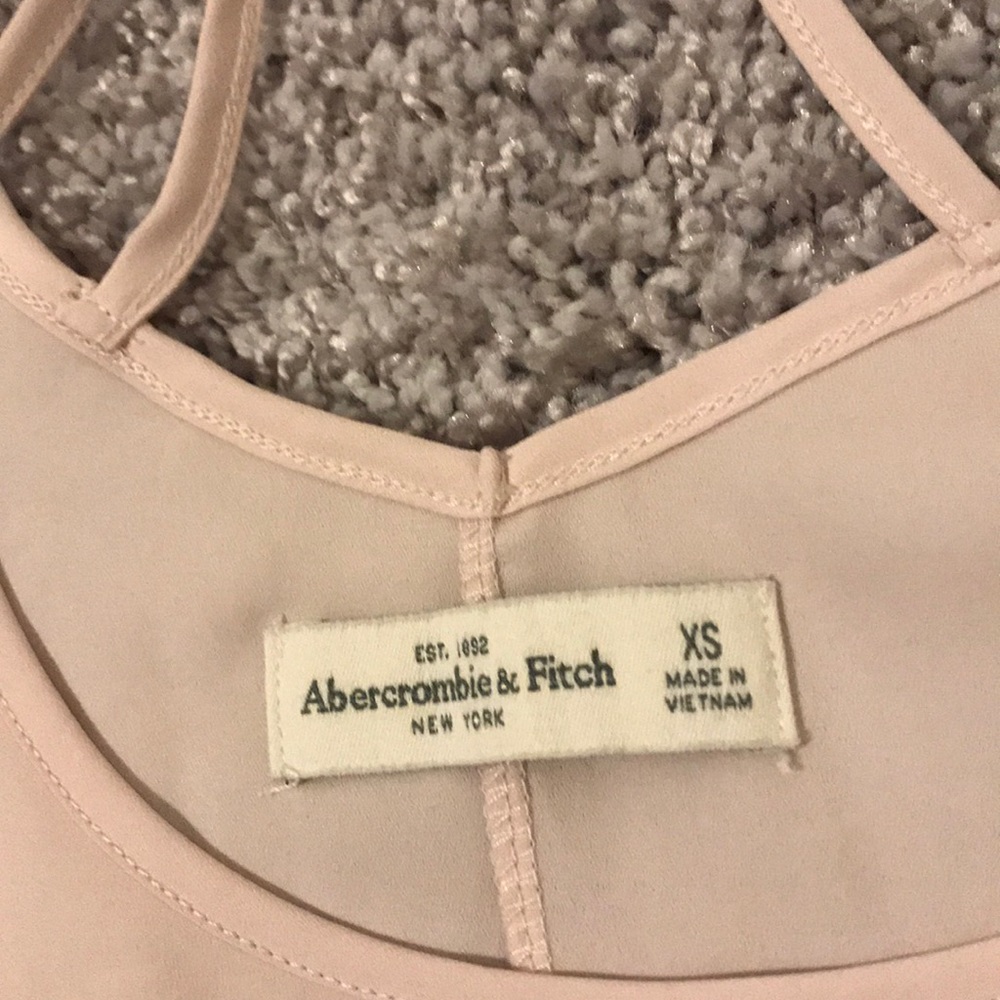 Basic light pink top. X-small - Picture 3 of 4